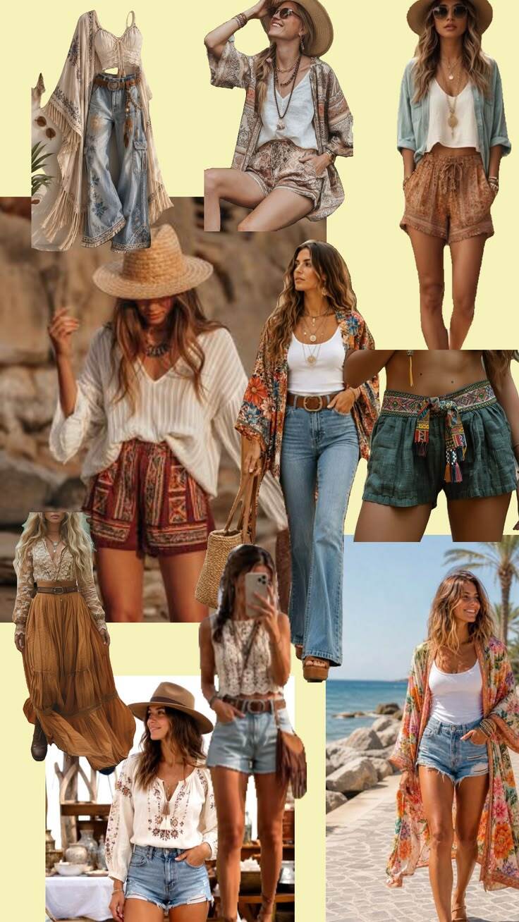Boho Shirts & Skirts Inspiratie